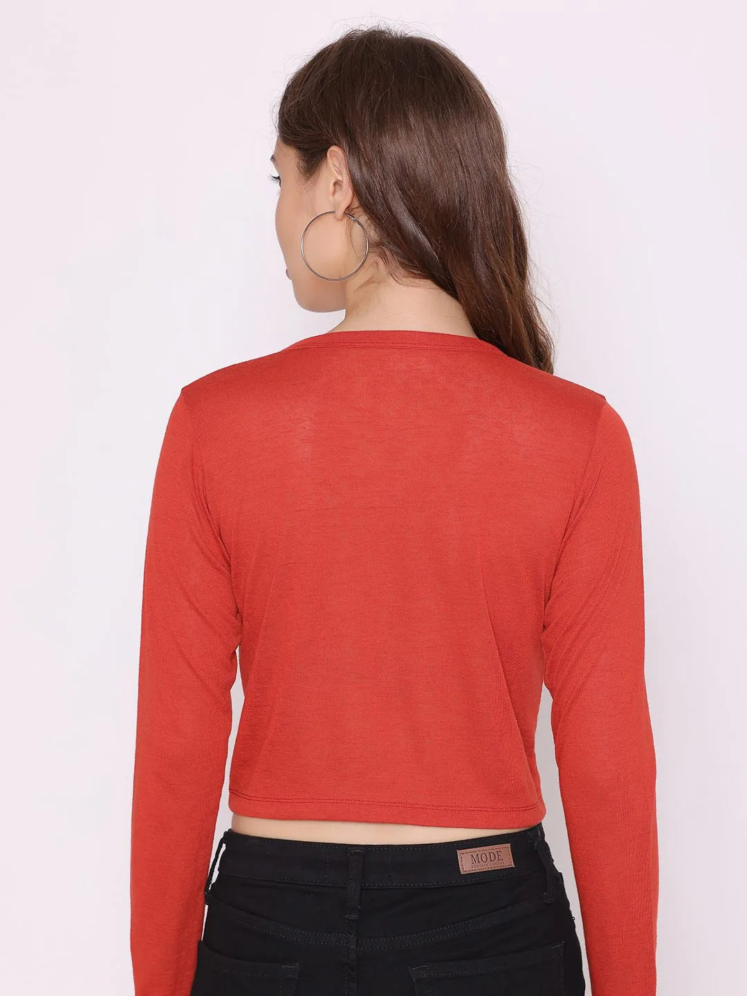 Flawless Women Club Rust Top Being Flawless