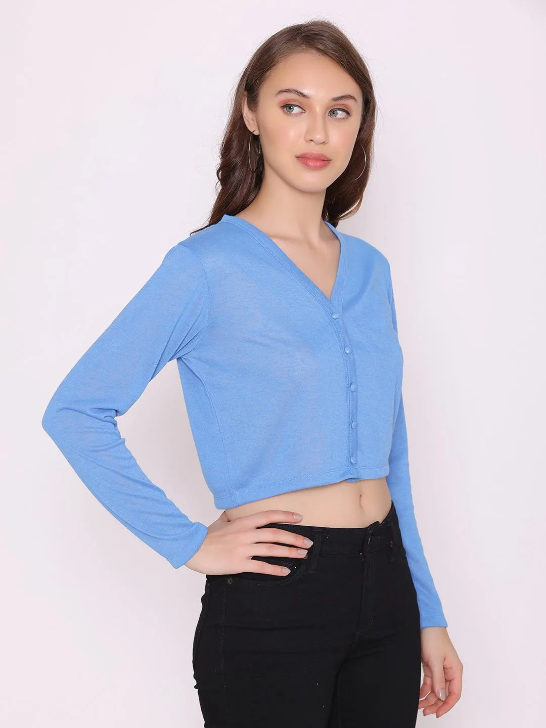 Flawless Women Blue Club Top Being Flawless