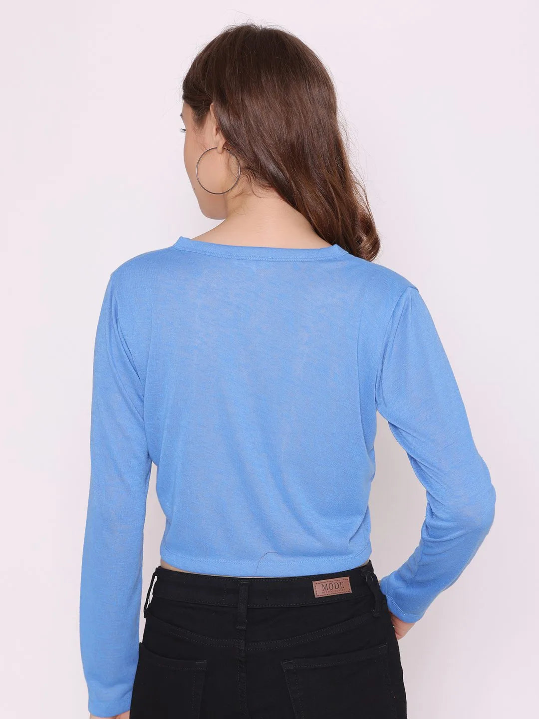 Flawless Women Blue Club Top Being Flawless