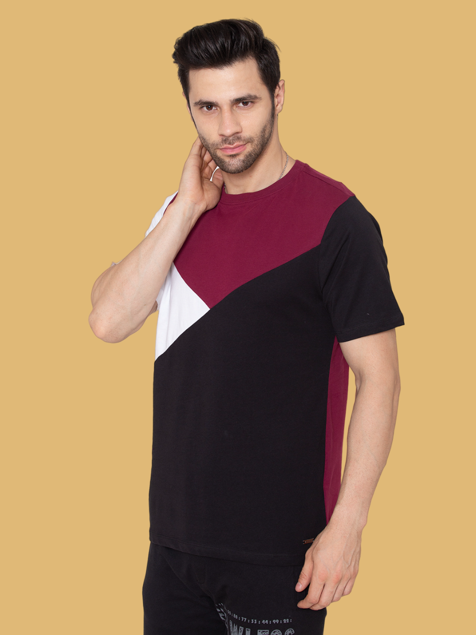 Flawless Men Multicolor Casual T-Shirt | SUNDAY Being Flawless