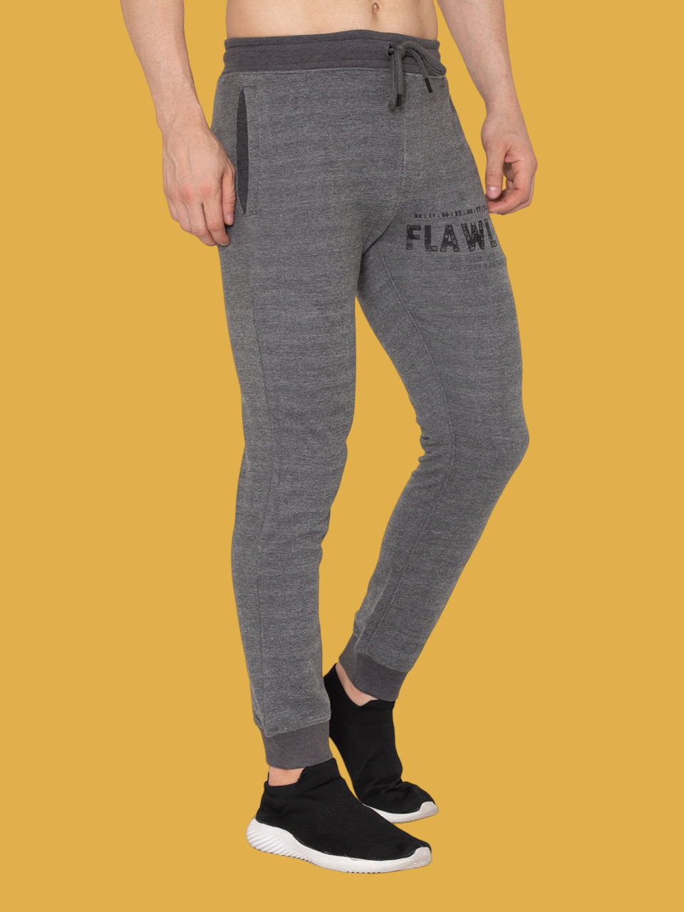 Flawless Elevate Casual Look with Trendy Jogger Being Flawless