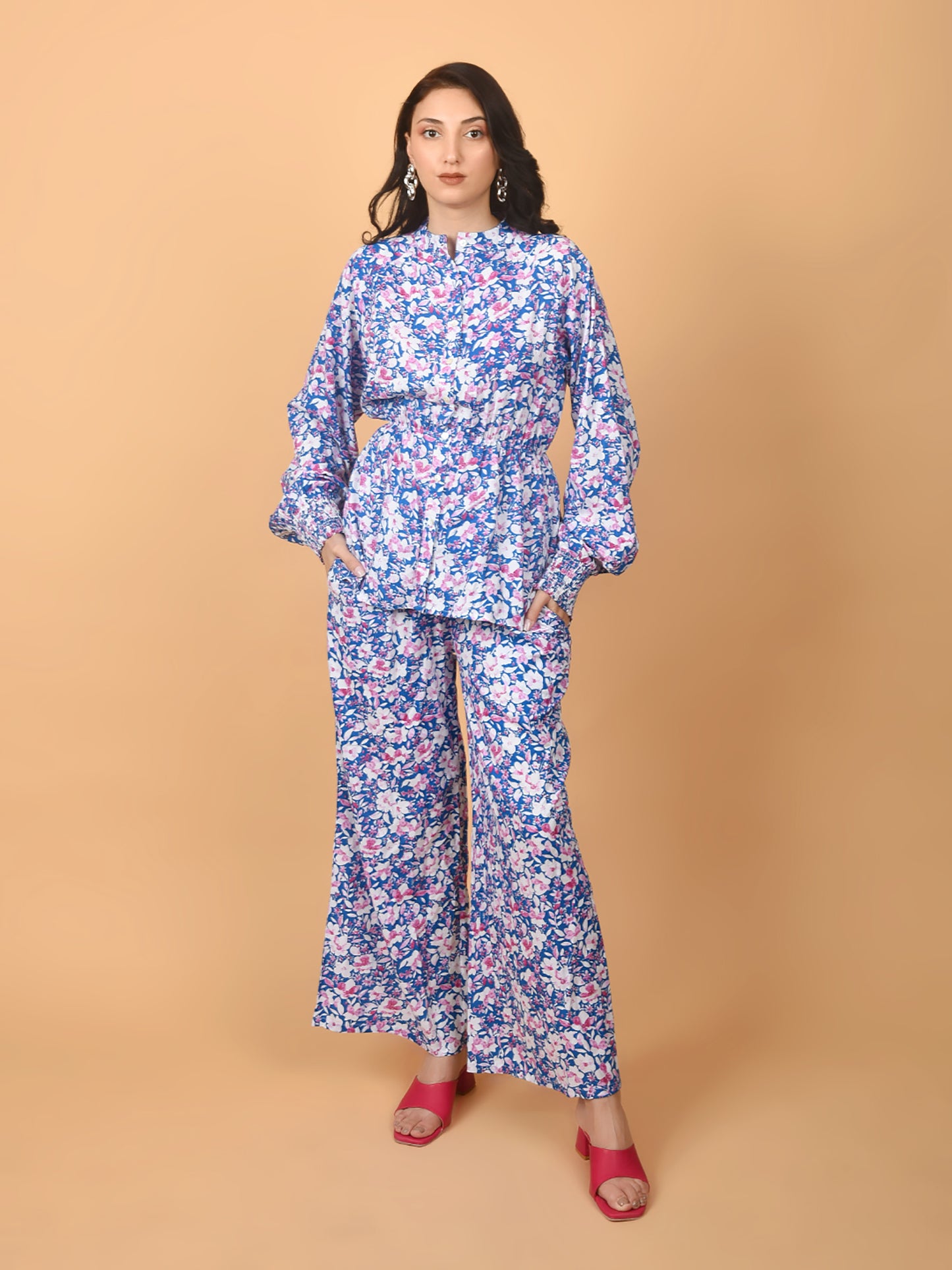 Flawless Women Printed Multicolor Co-ord Set | LOYD Being Flawless