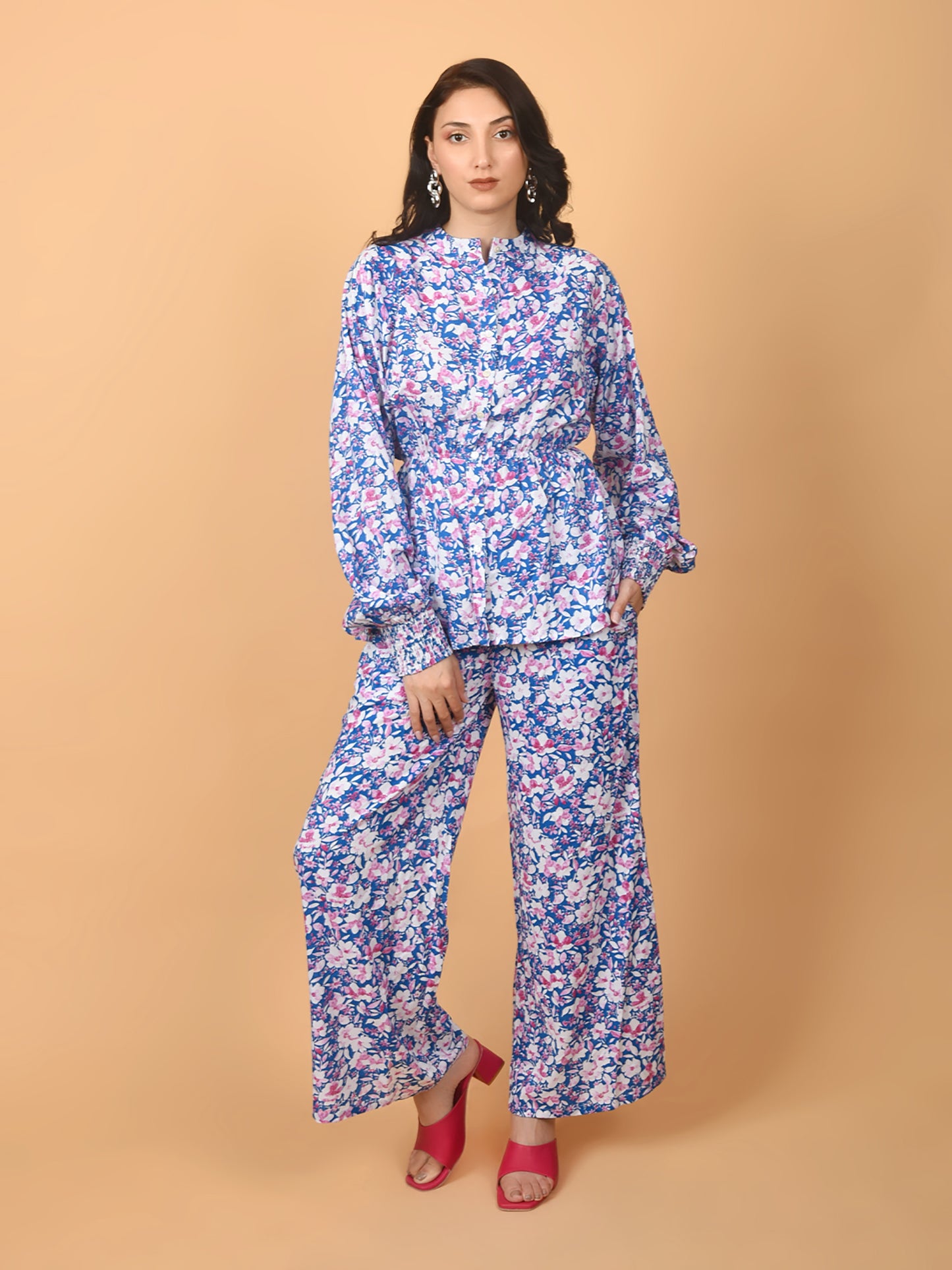 Flawless Women Printed Multicolor Co-ord Set | LOYD Being Flawless