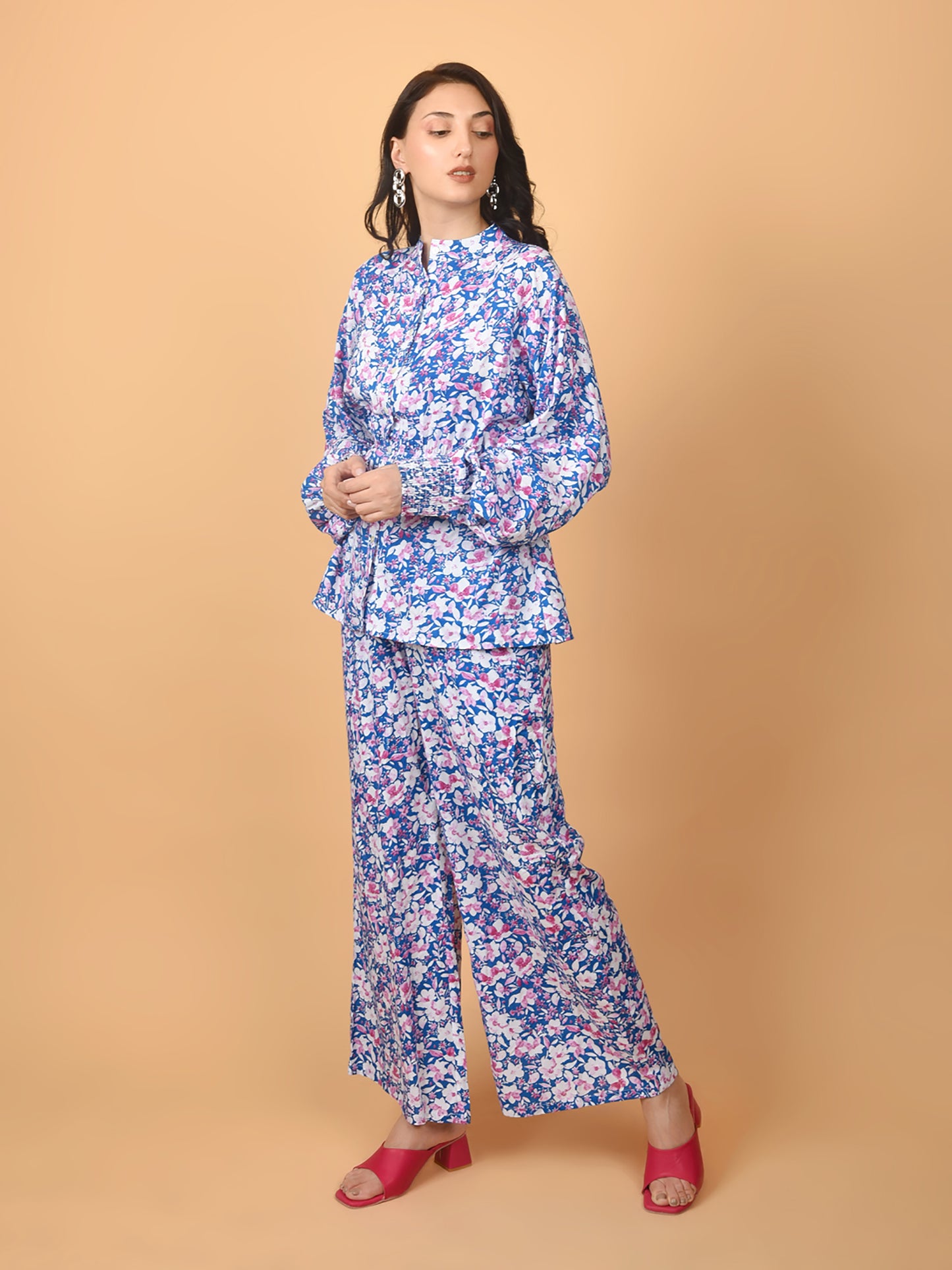 Flawless Women Printed Multicolor Co-ord Set | LOYD Being Flawless