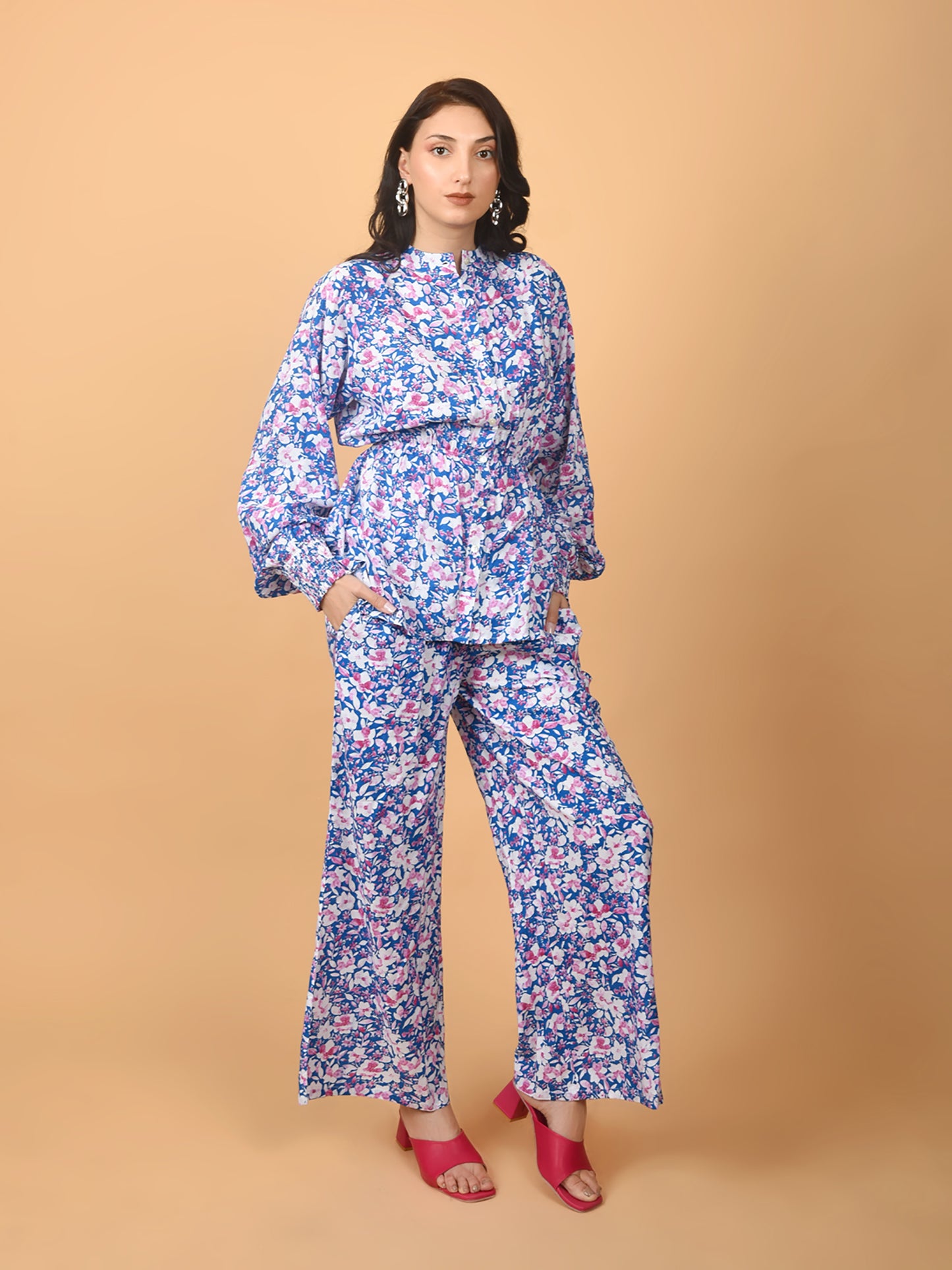 Flawless Women Printed Multicolor Co-ord Set | LOYD Being Flawless