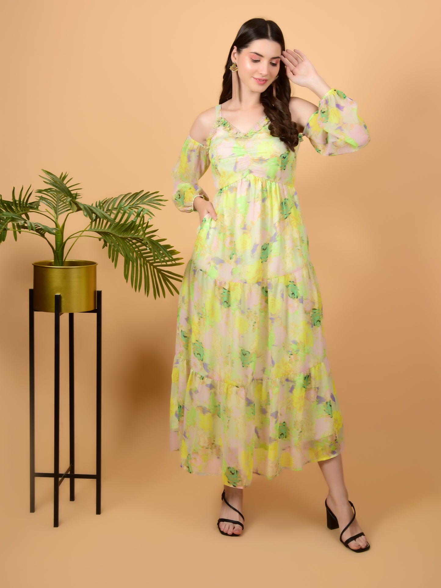 Flawless Multiway Fit And Flare Pretty Dress For Women | SUNSHINE Being Flawless