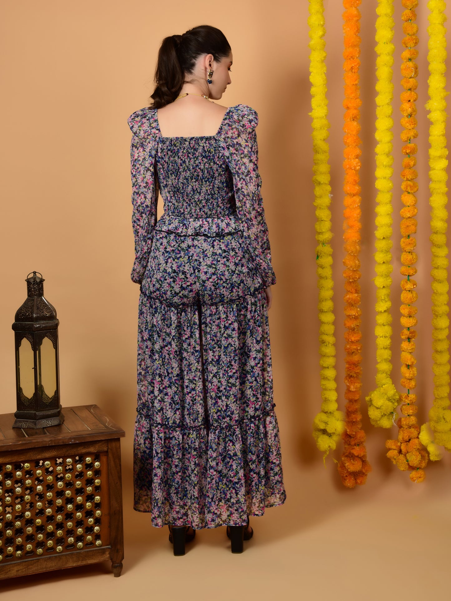 Flawless Multicolor Printed Women Co-ord Set | PENLOP Being Flawless
