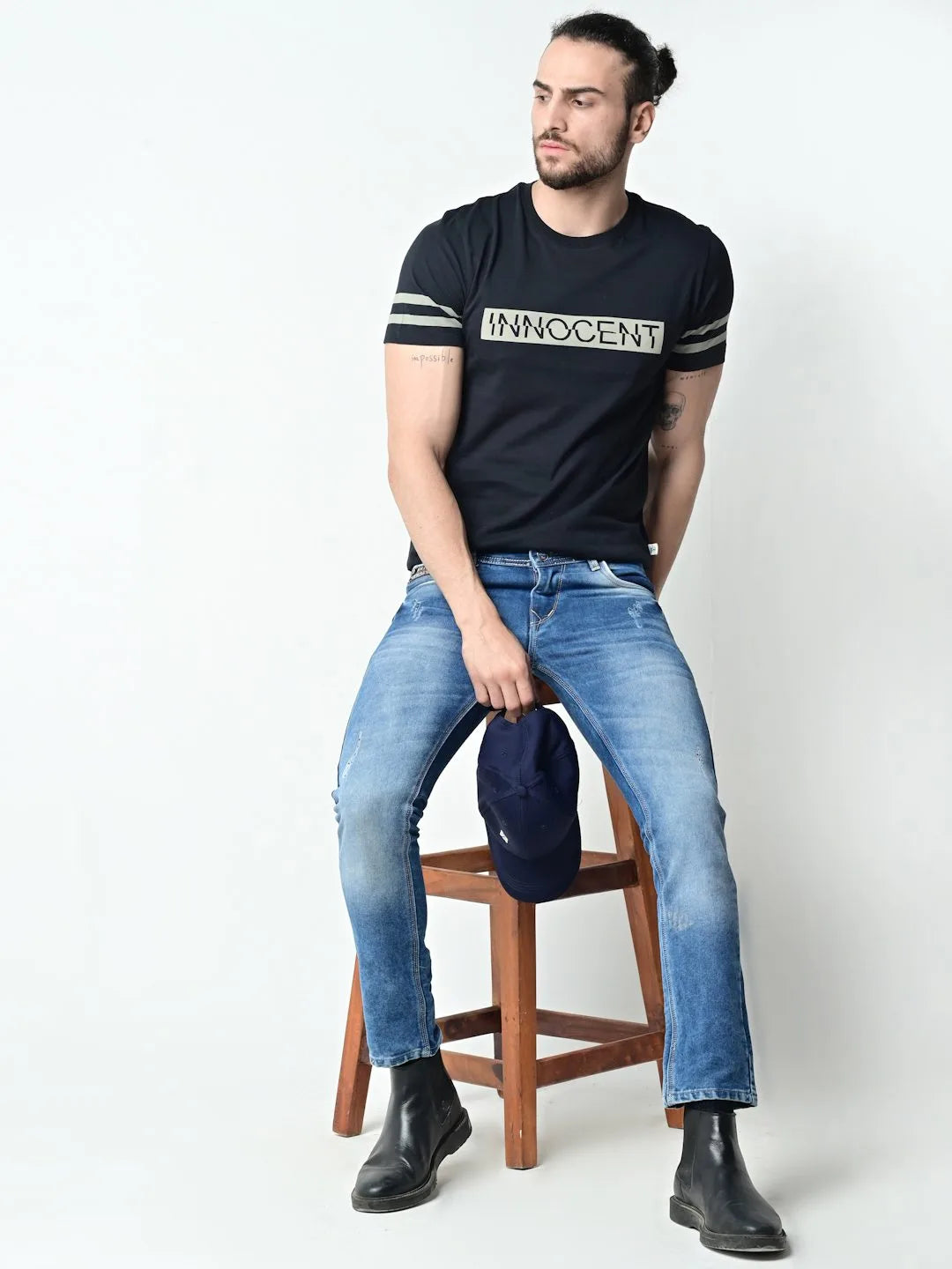 Innocent Cotton T-shirt (Black)