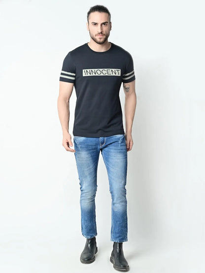 Innocent Cotton T-shirt (Black) Being Flawless