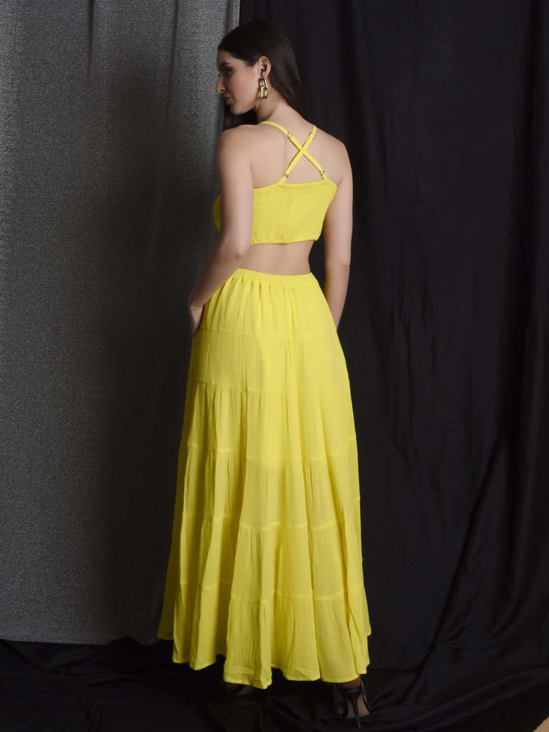 Flawless Women Yellow Co-ord Set | VICTORIA
