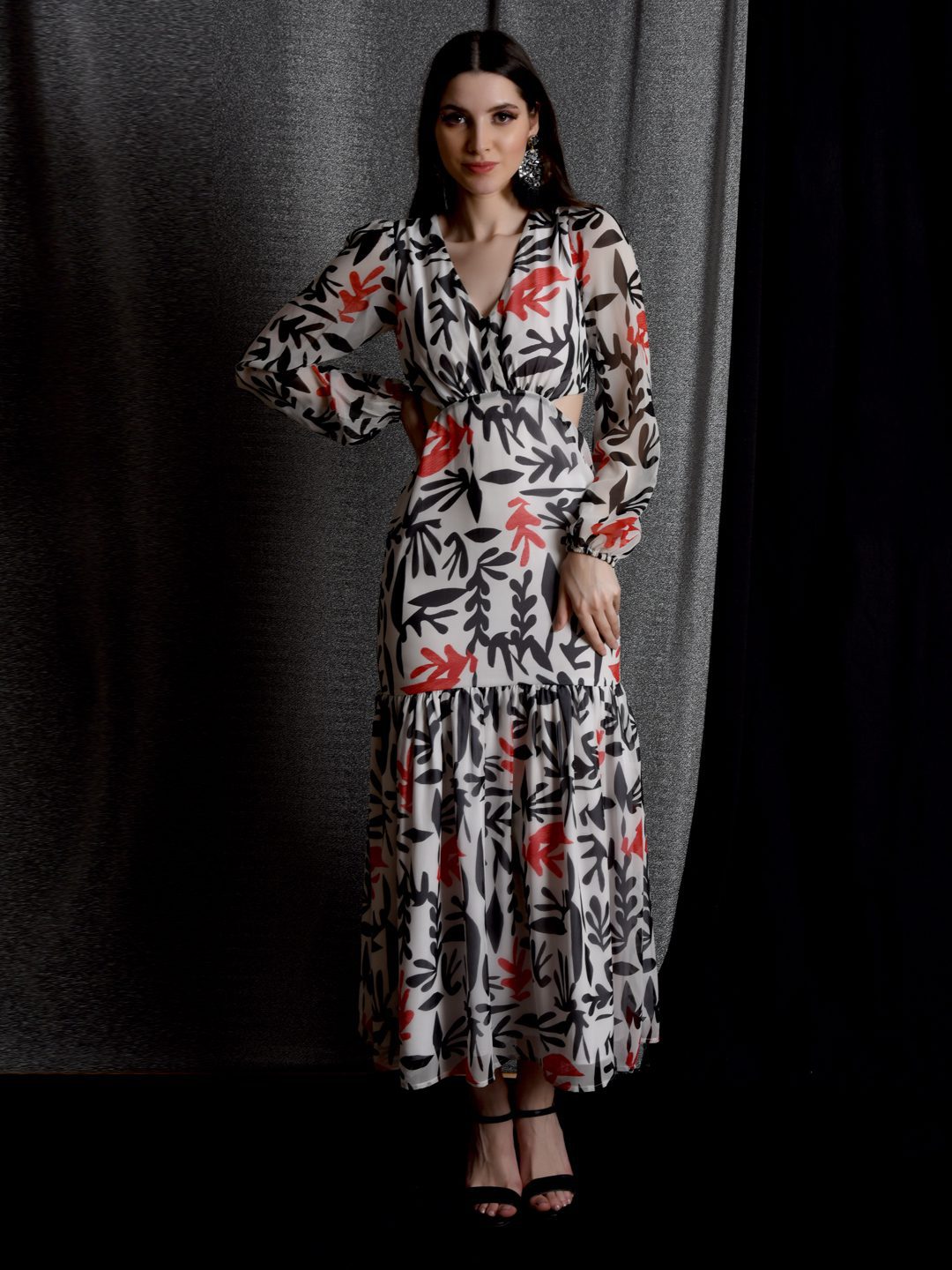 Flawless Women Elegant and Stylish Cut-Out Dress | CATHRINE Being Flawless
