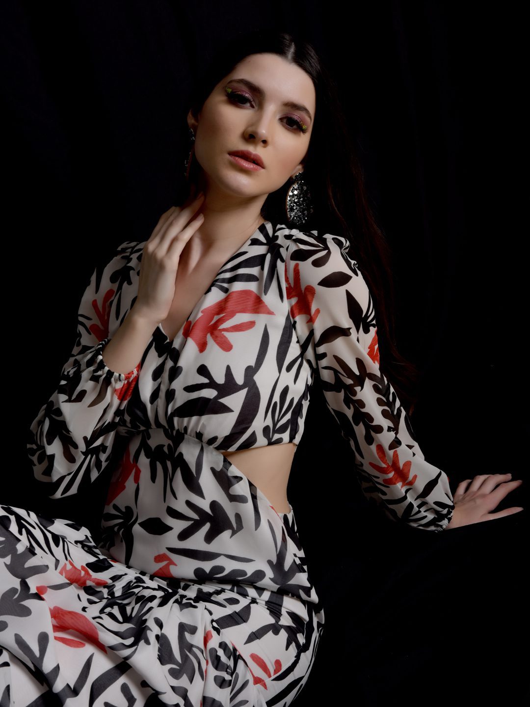 Flawless Women Elegant and Stylish Cut-Out Dress | CATHRINE Being Flawless