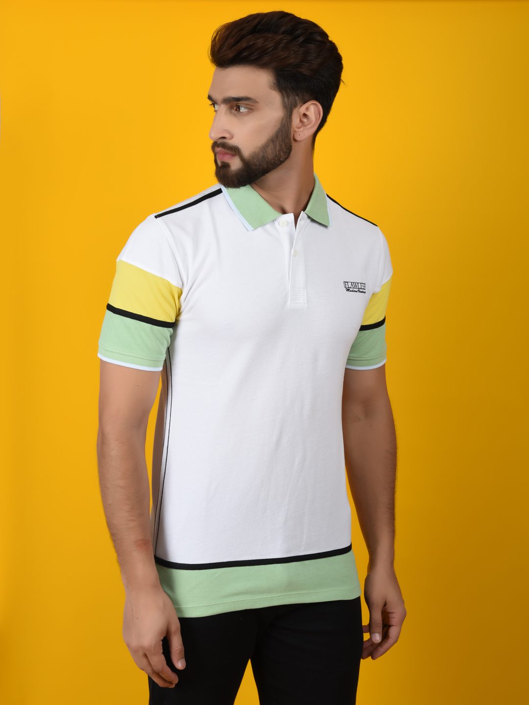Flawless Men Multicolor Polo T-Shirt | HERCULES Being Flawless