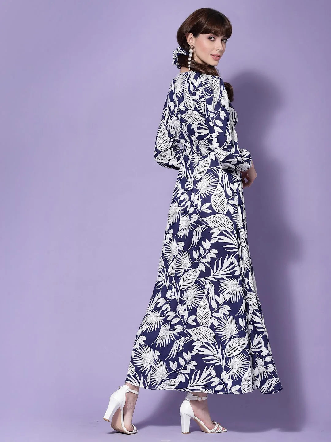 Flawless Women Floral Print Maxi Dress | TROPICAL