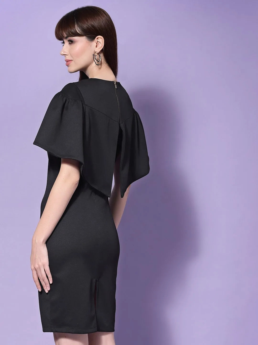 Flawless Women Black Mini Dress | NIGHTSKY Being Flawless