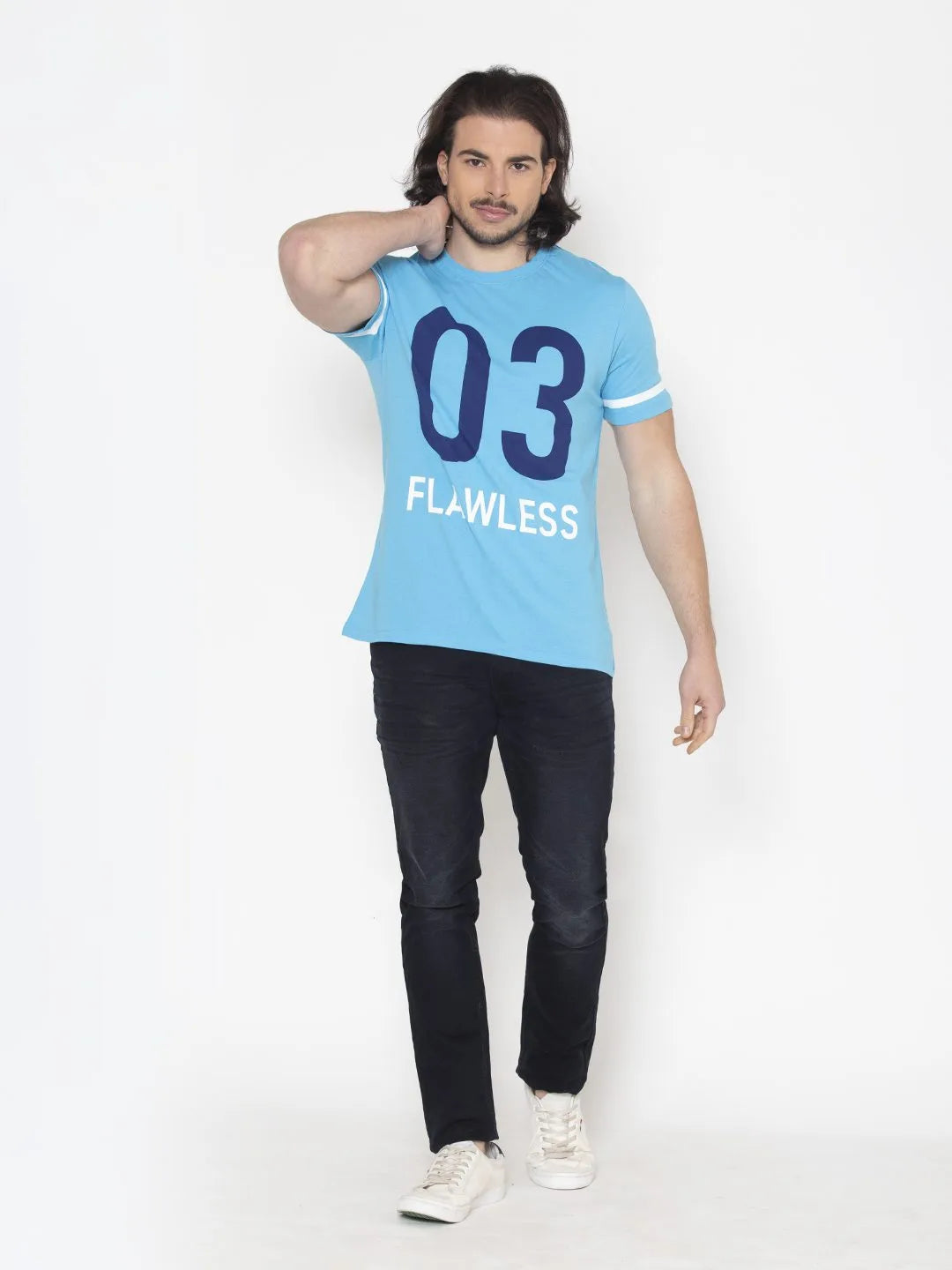Flawless Sky Graphic Men T-Shirt Being Flawless