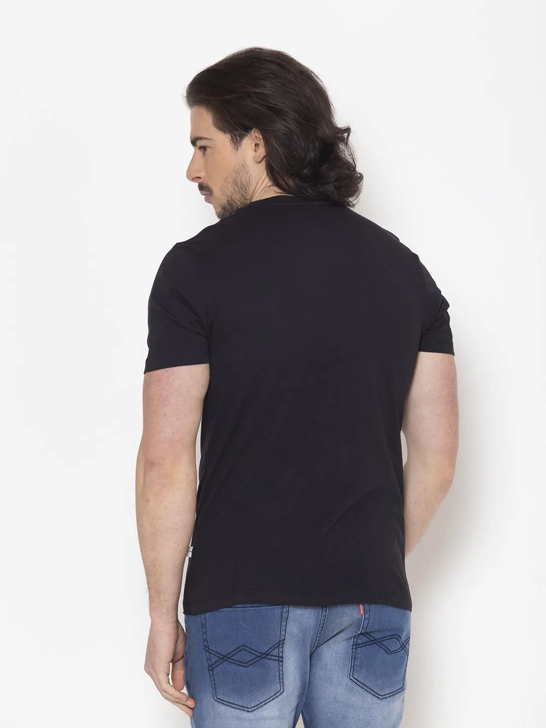 Graphic Black Men T-shirt Being Flawless