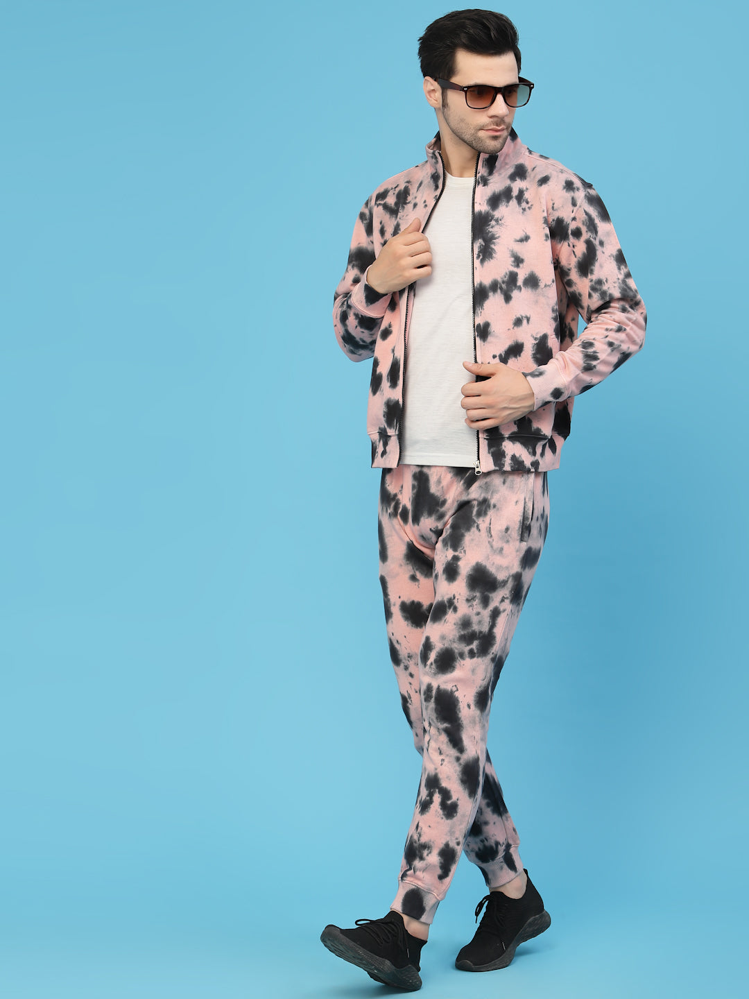 Flawless Men Winter Pink Co-Ord Set | SUNSET Being Flawless