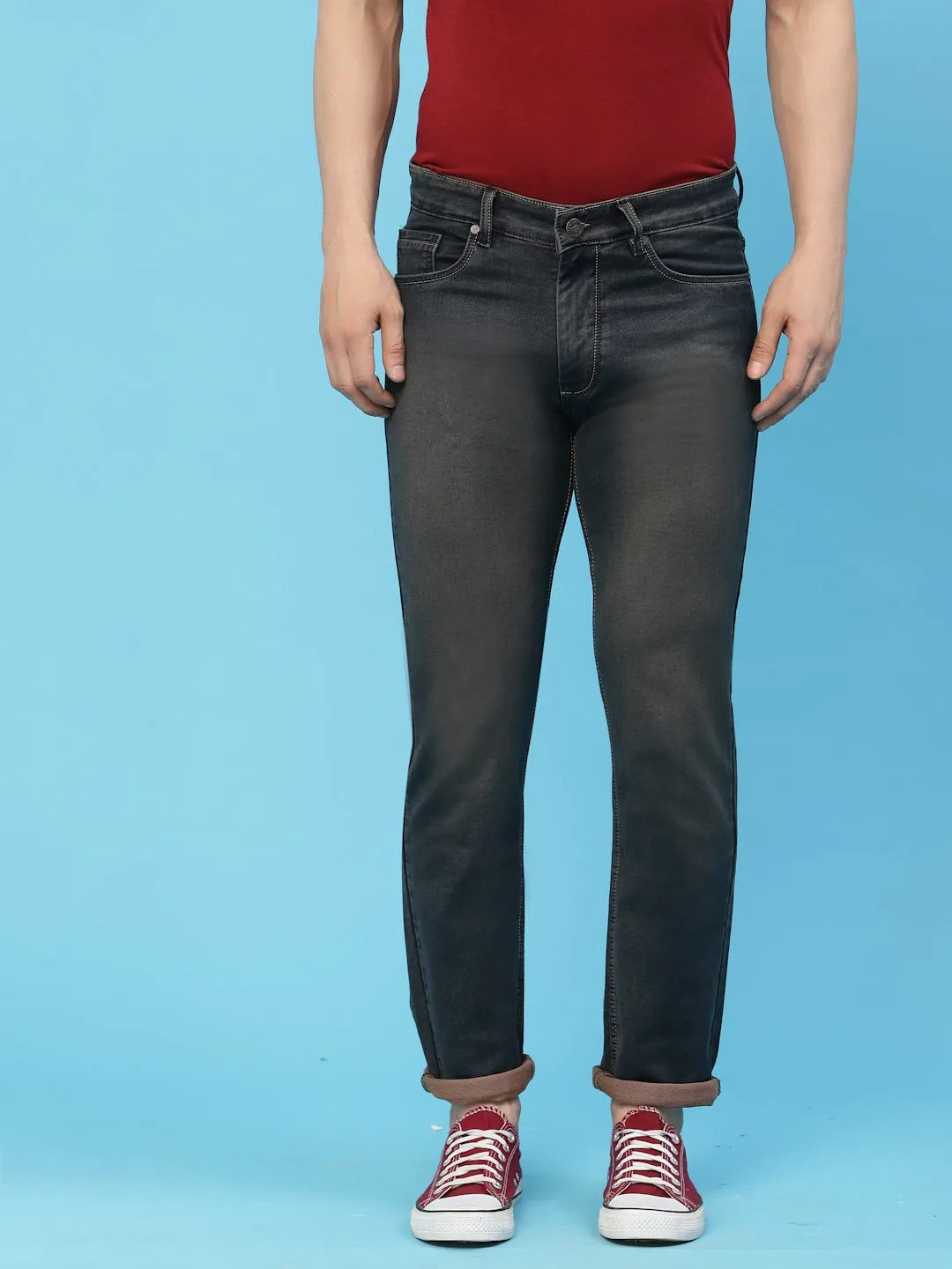 Flawless Men Mid Blue Denim