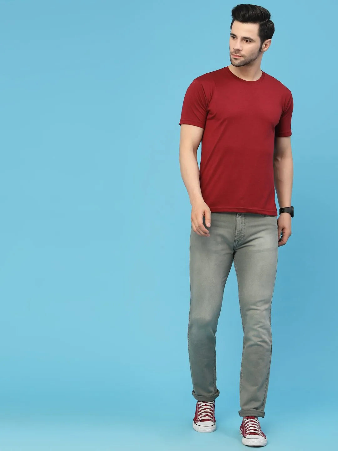 Flawless Men Olive Deft Denims Being Flawless