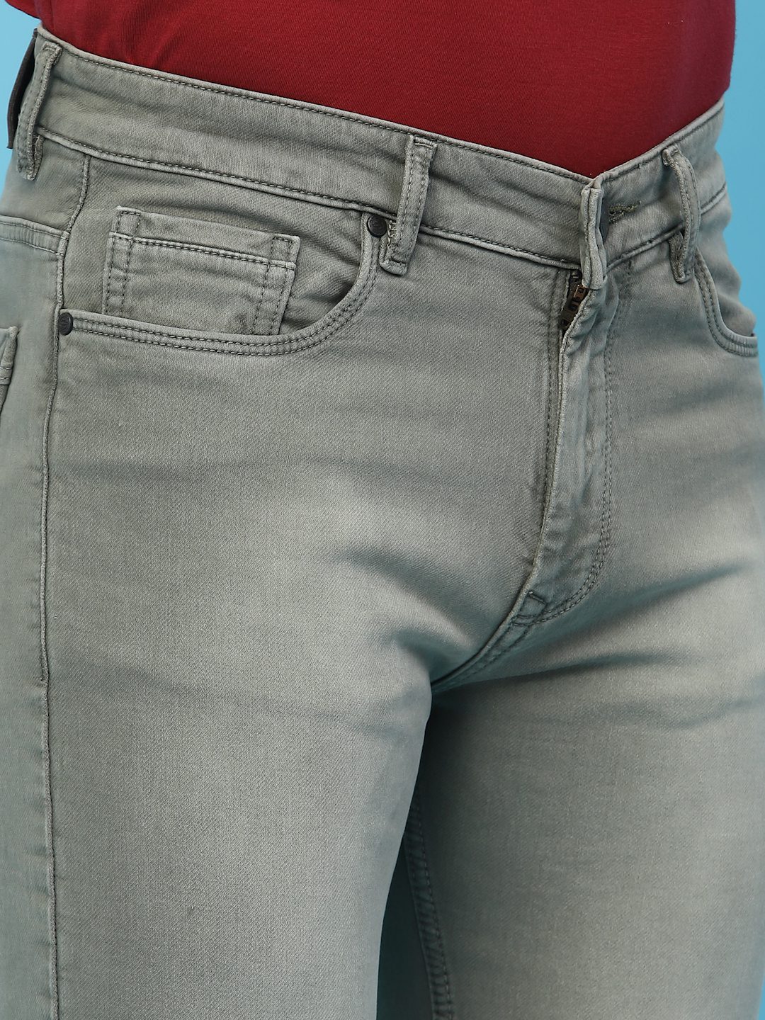 Flawless Men Olive Deft Denims Being Flawless
