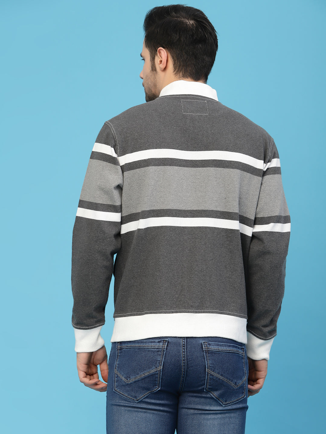Flawless Men Multi-Color Cotton Bomber Jacket Being Flawless