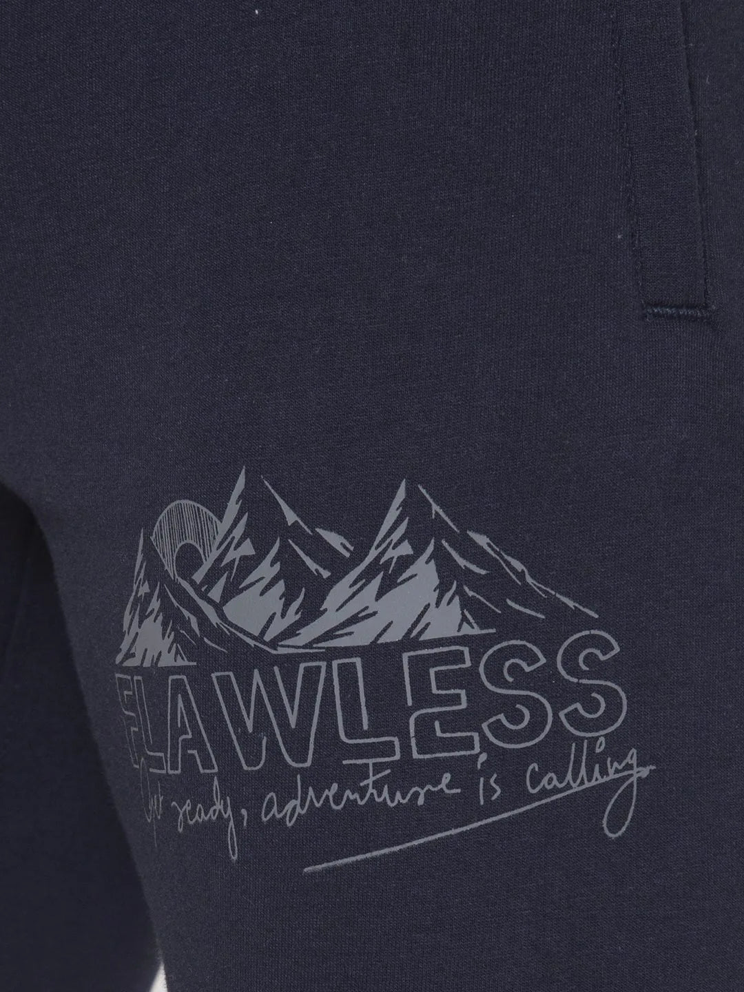 Flawless New Navy Men Joggers