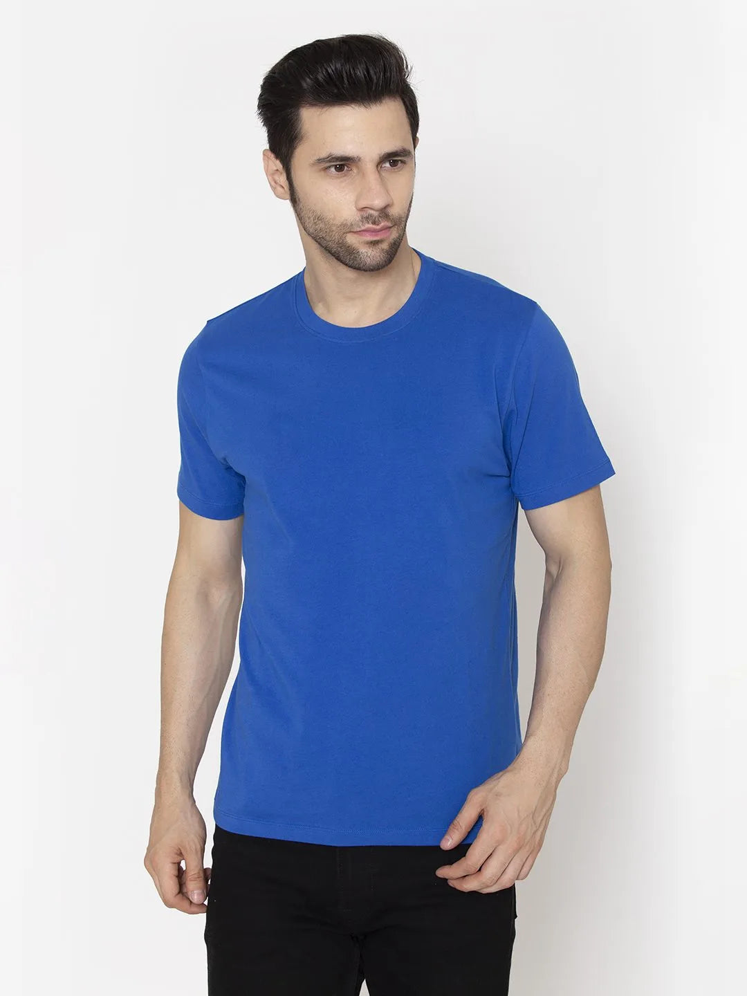 Flawless Men's Bold Blue T-shirt