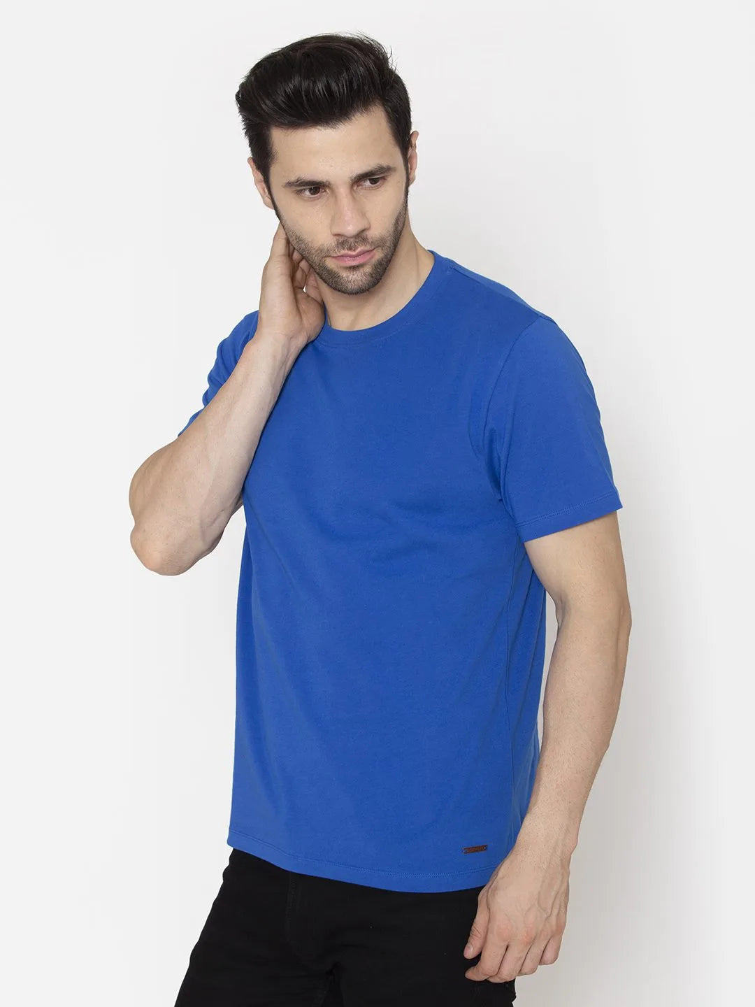 Flawless Men's Bold Blue T-shirt