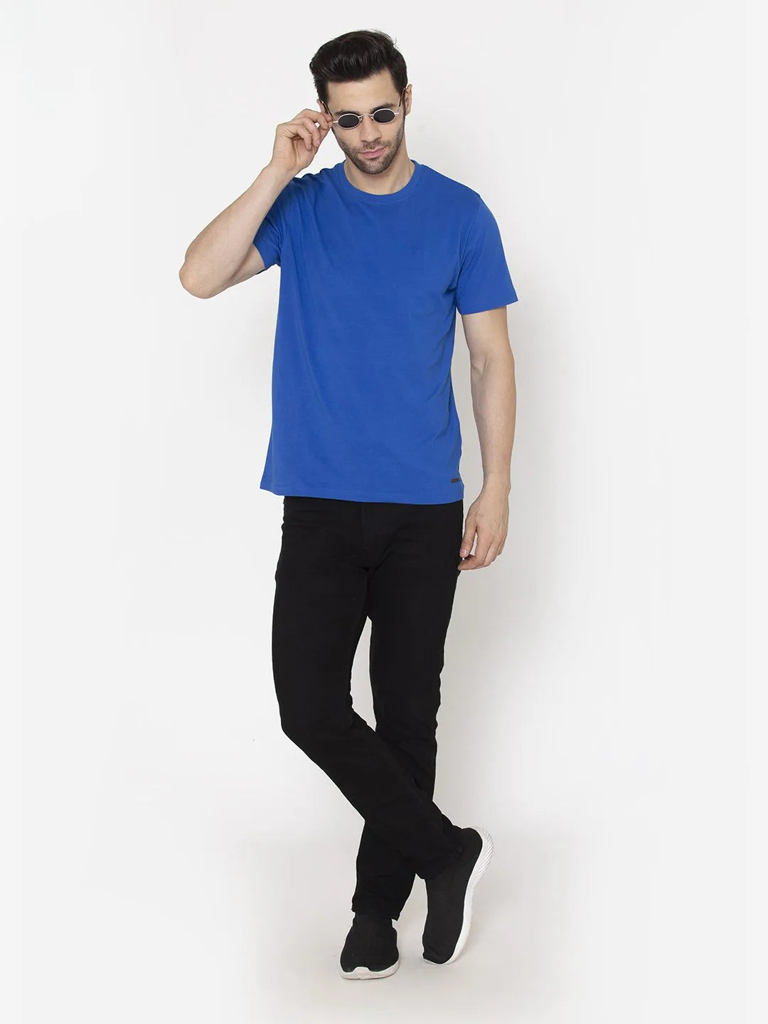 Flawless Men's Bold Blue T-shirt