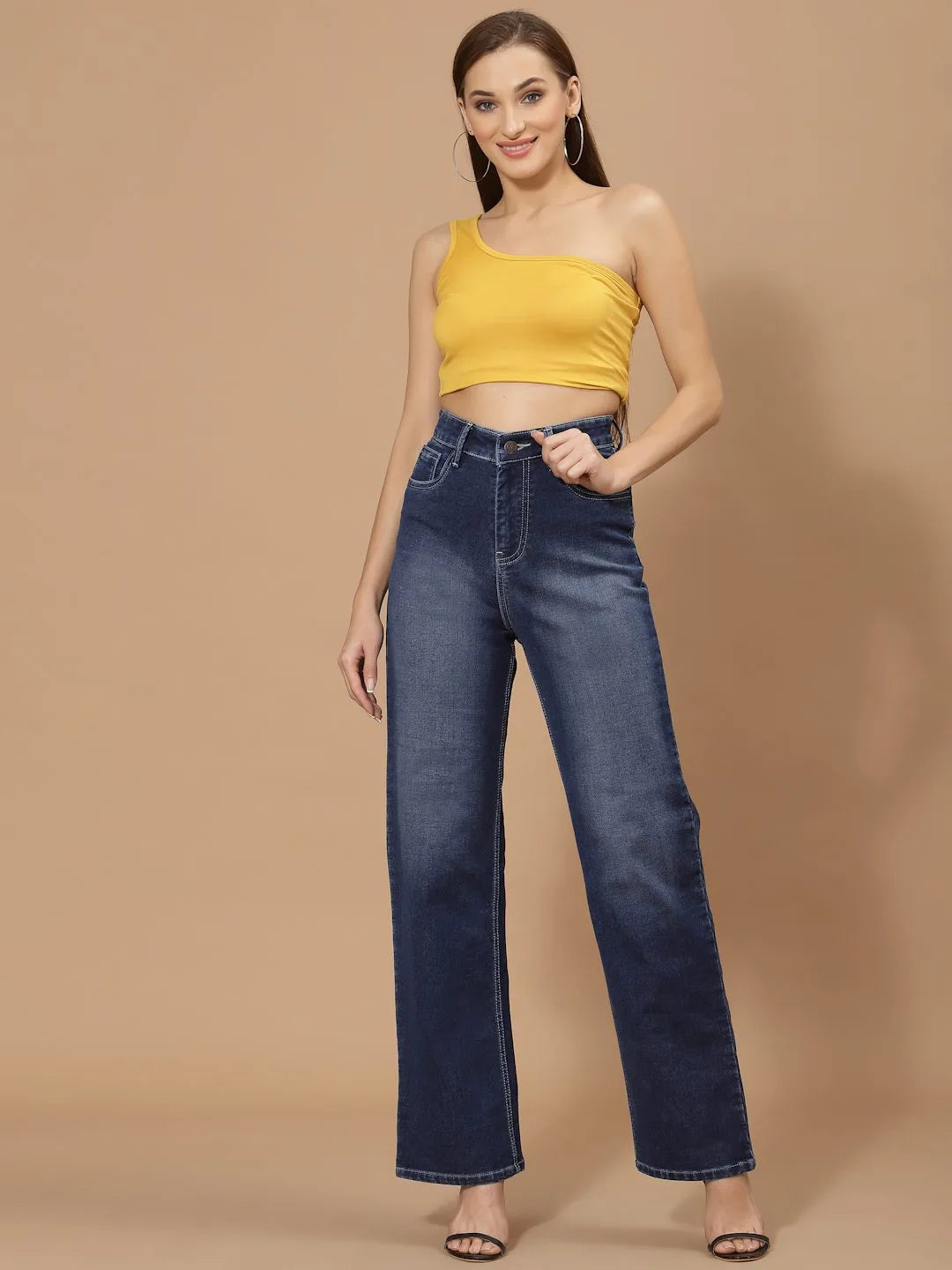 FLAWLESS WOMEN BLUE DENIMS DEPANT JEANS
