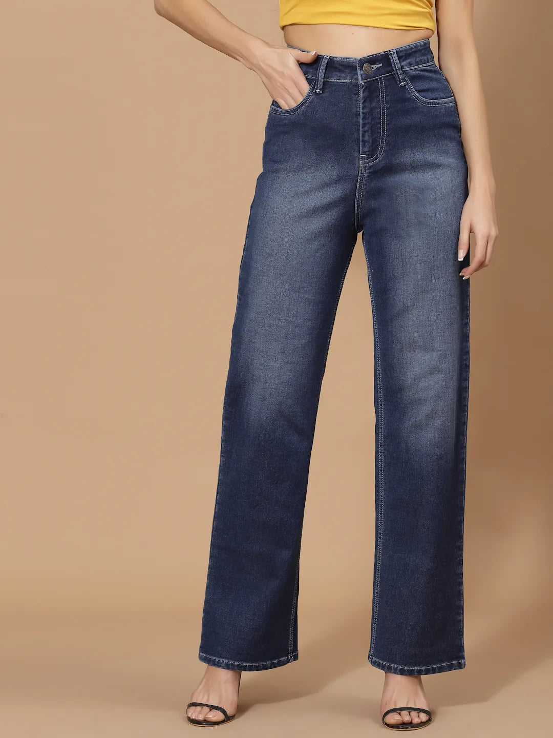 FLAWLESS WOMEN BLUE DENIMS DEPANT JEANS