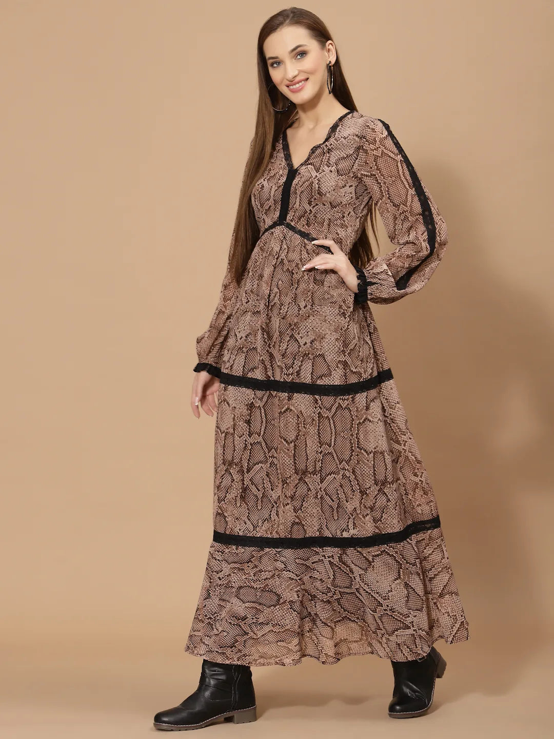 Flawless Flawless Women Animal Printed Dress | SARAH