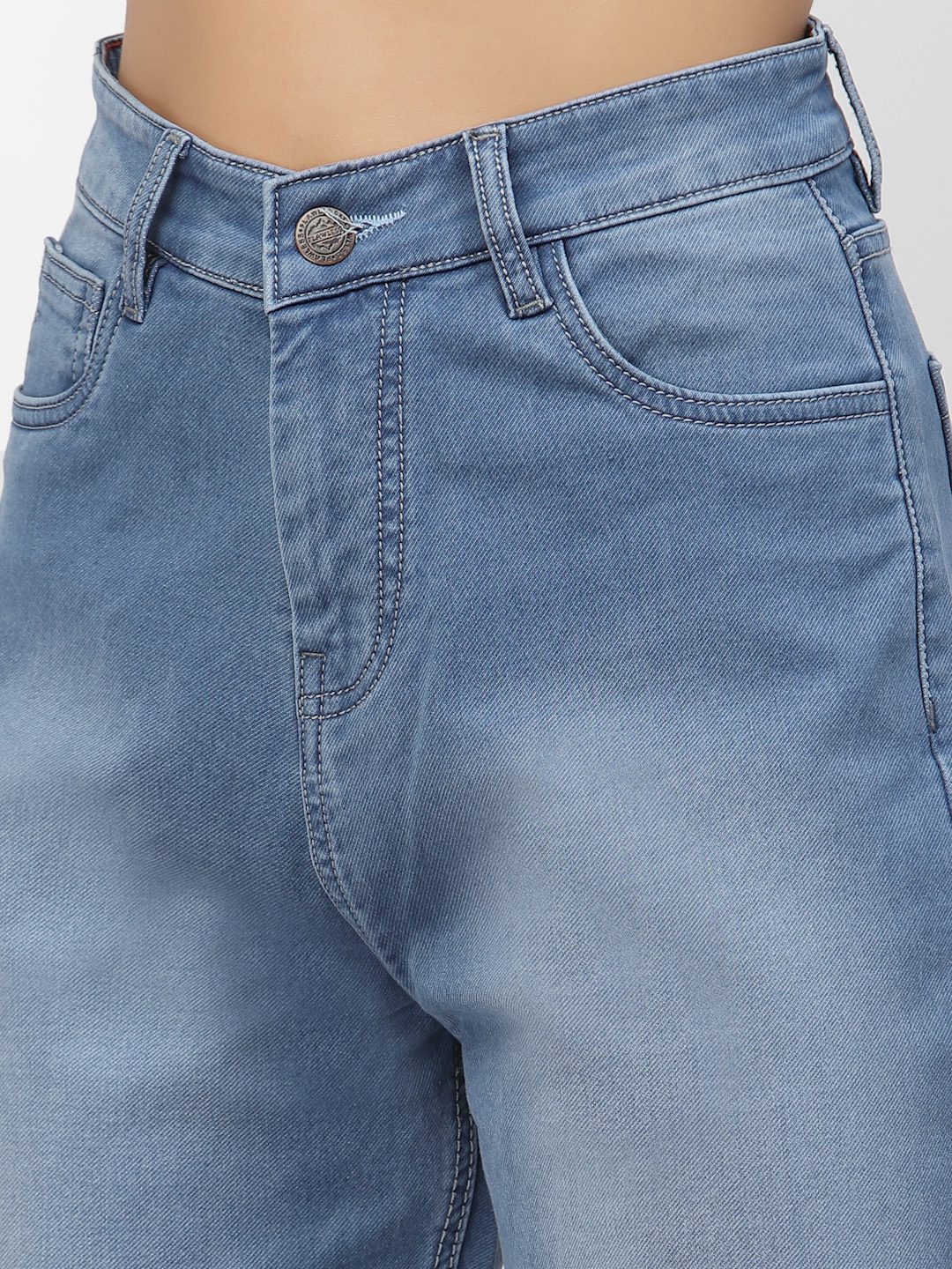 Women Mom's Fit Denim Depant Jeans Being Flawless