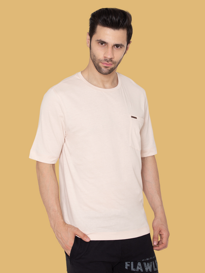 Flawless Oversized Solid T-Shirt For Men | ONE-TEE Being Flawless