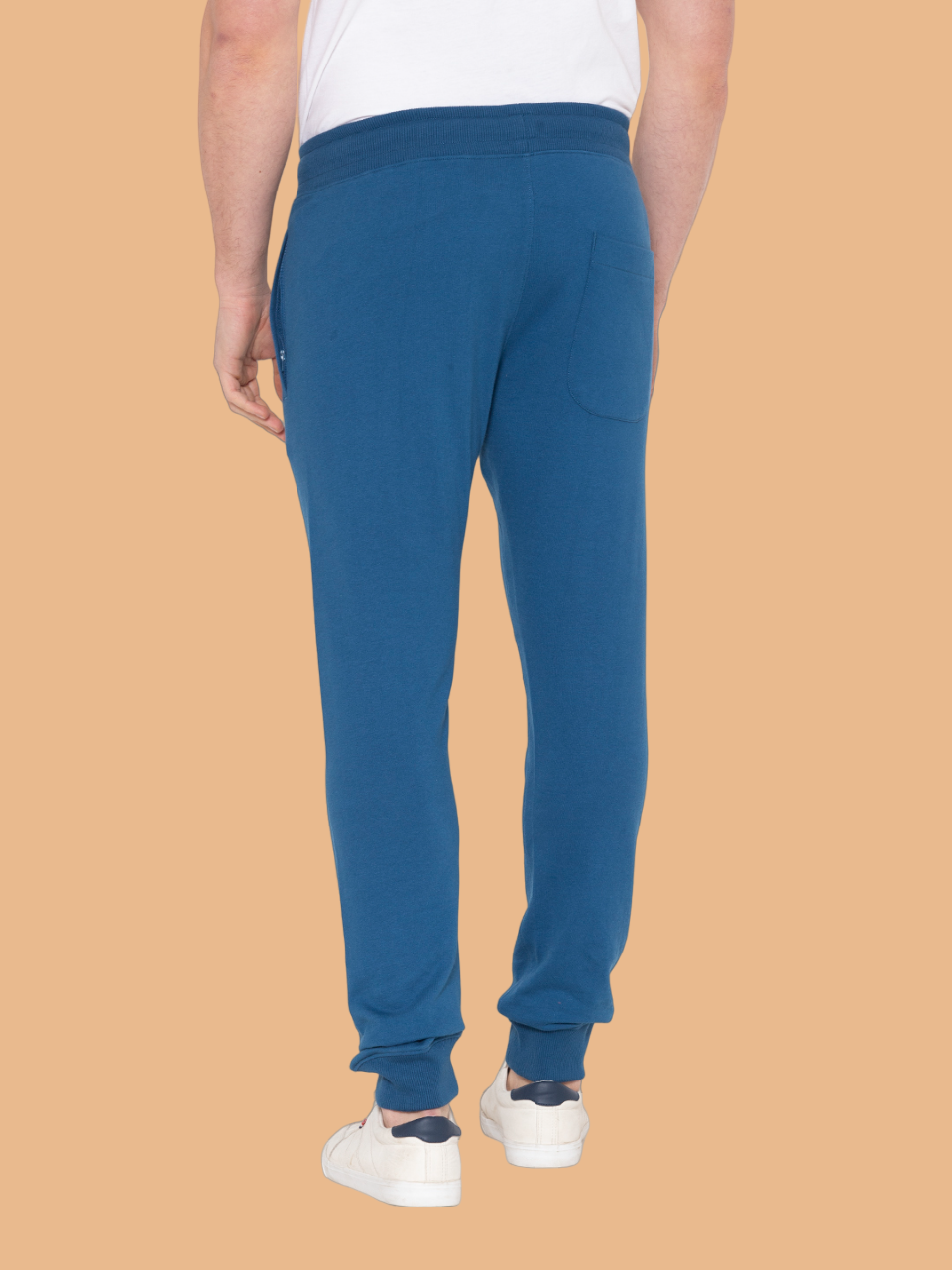 Flawless Men's Solid Blue Jogger Being Flawless