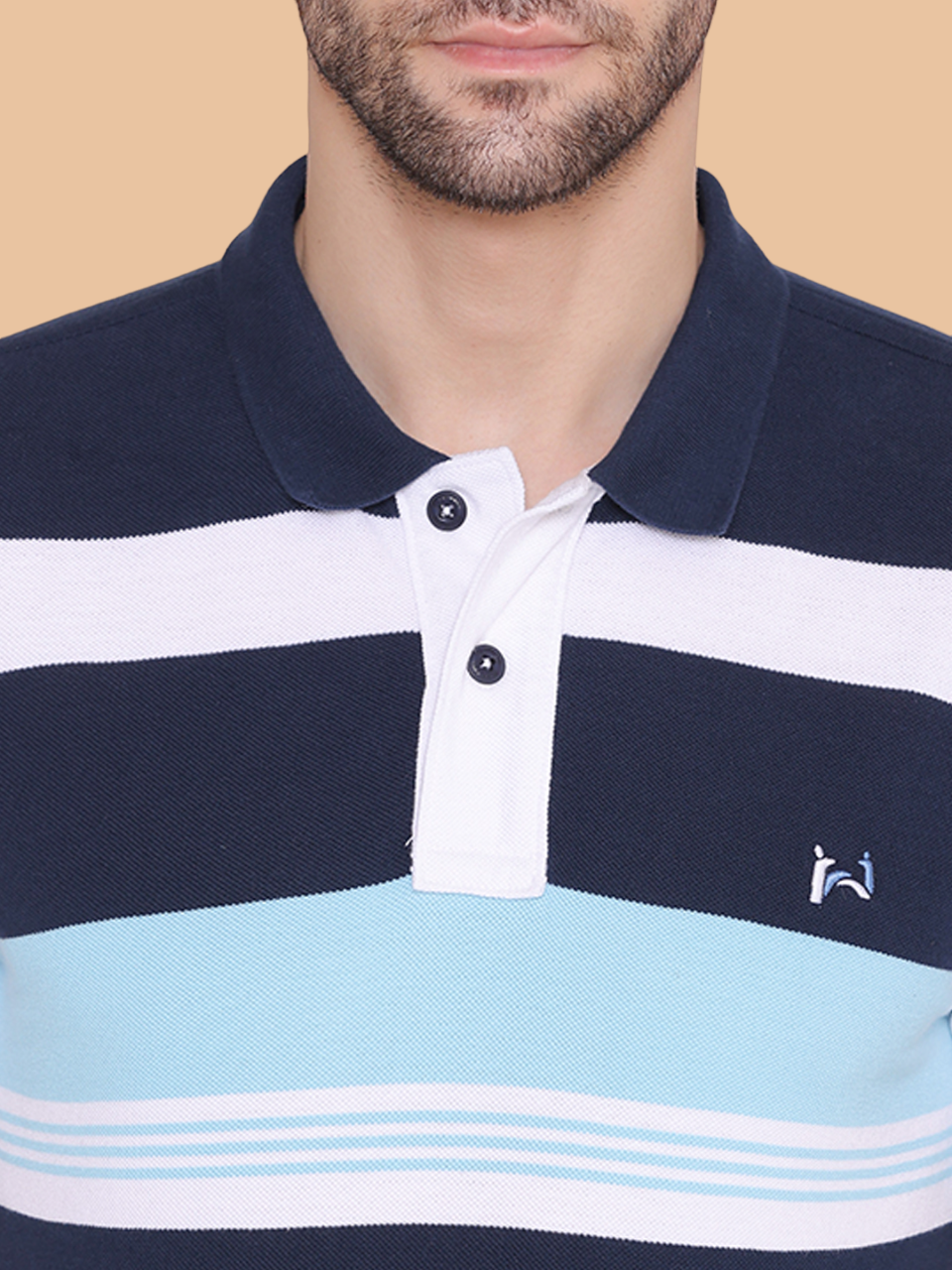 Flawless Men Organic Polo T-Shirt | CAPTAIN Being Flawless
