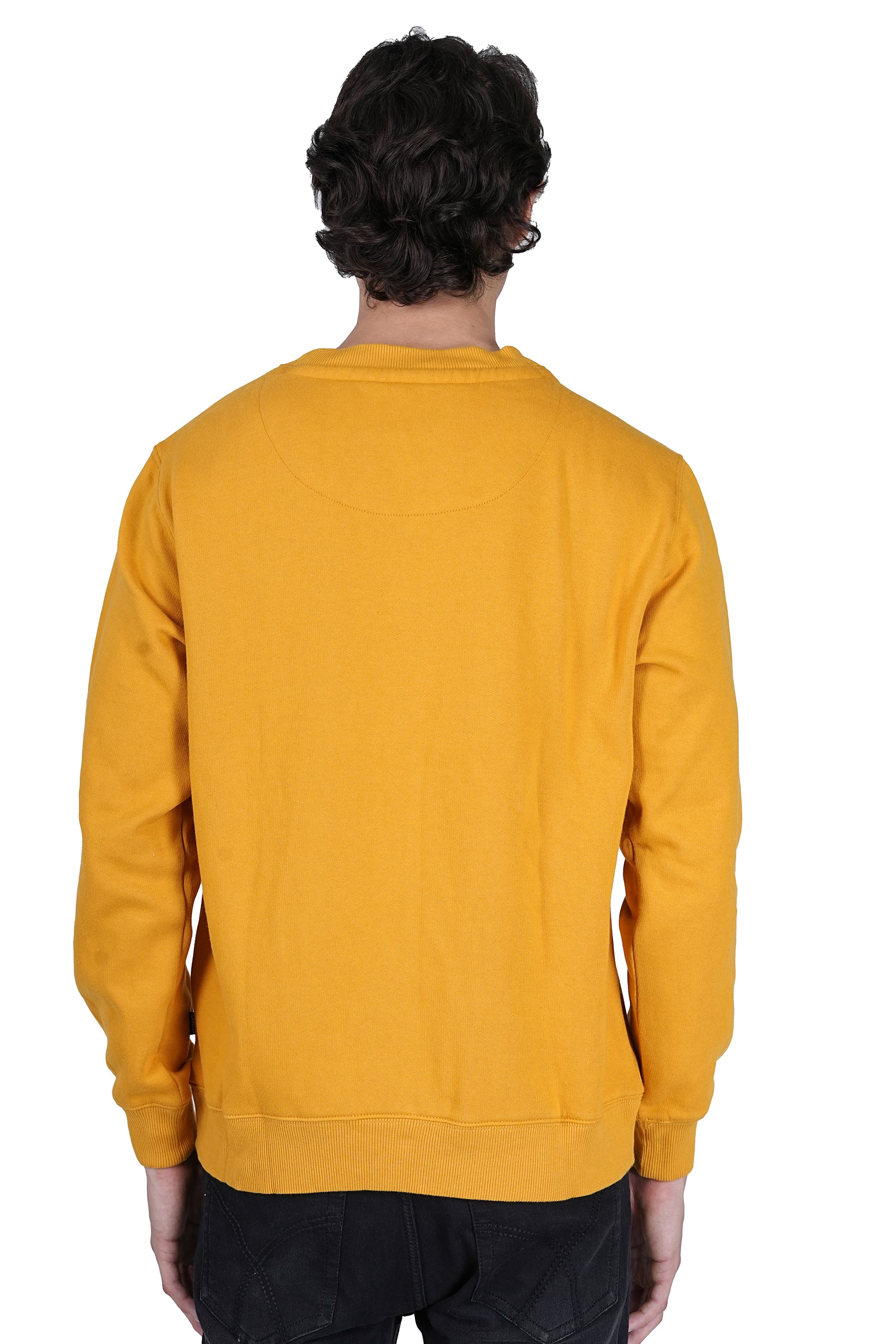 Flawless Men's Supreme Mustard Sweatshirt Being Flawless