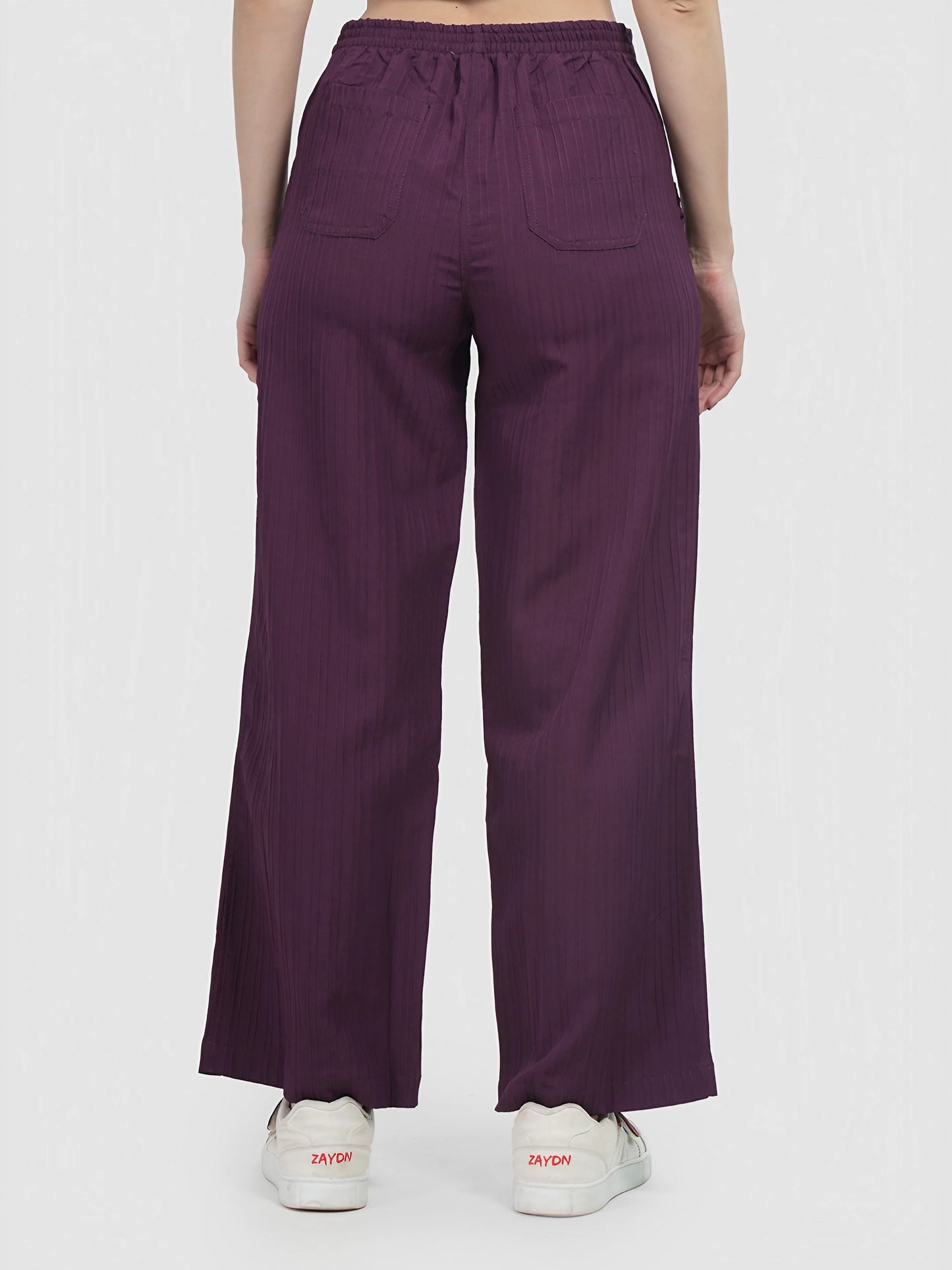 Purple Colour | Women Formal Trousers Being Flawless