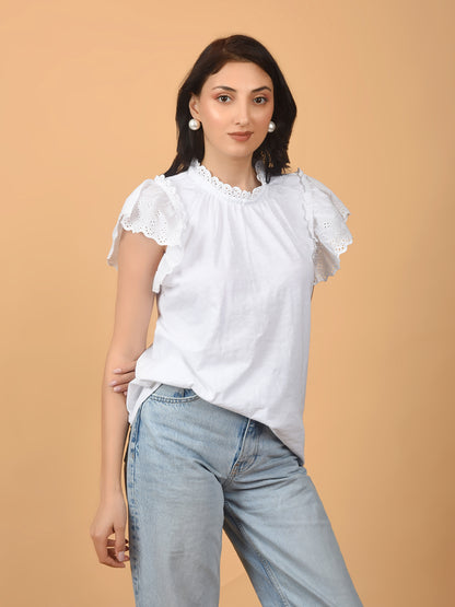 Flawless Women Shiffly Cotton Tops | LOTUS Being Flawless