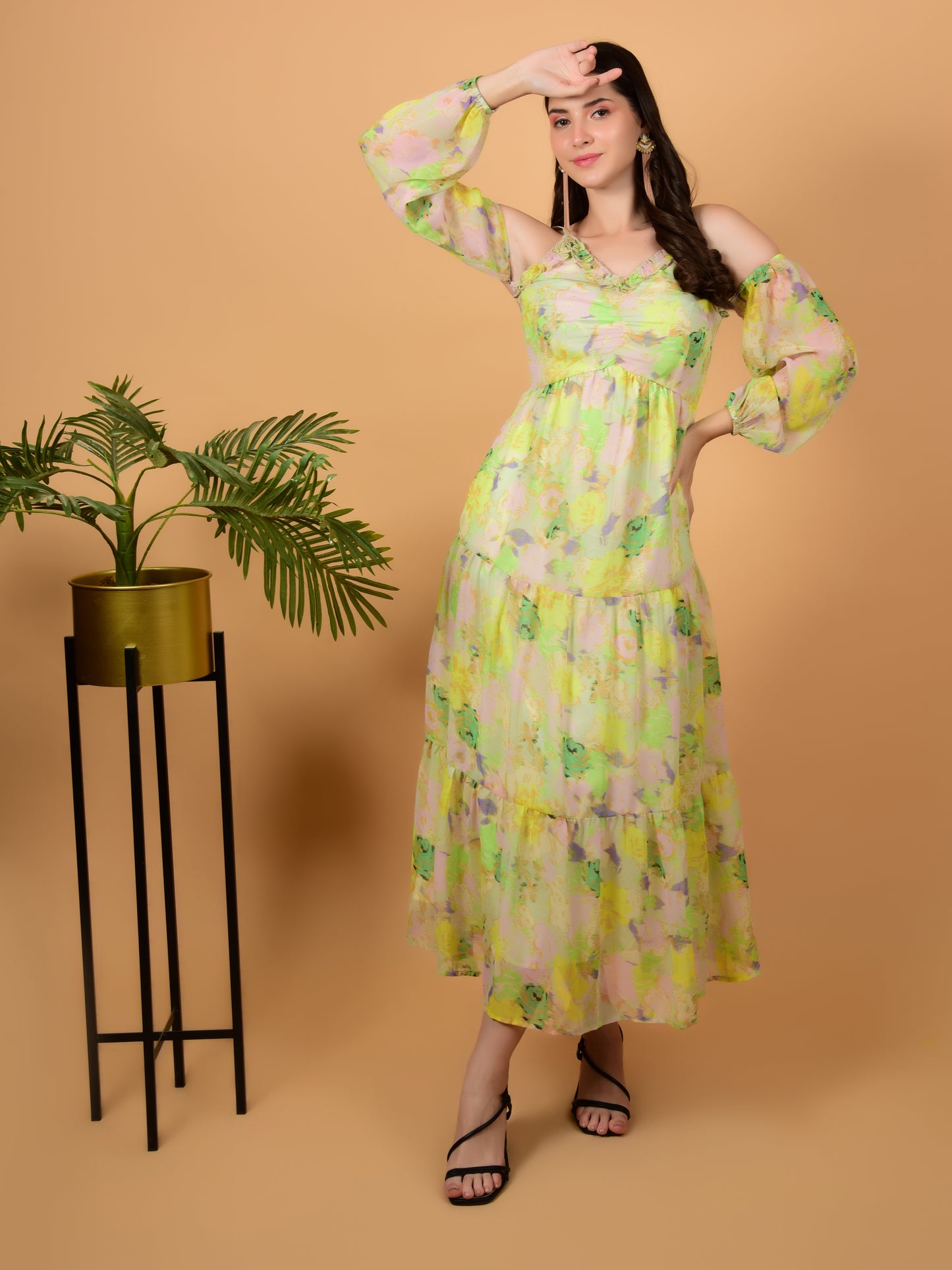 Flawless Multiway Fit And Flare Pretty Dress For Women | SUNSHINE Being Flawless