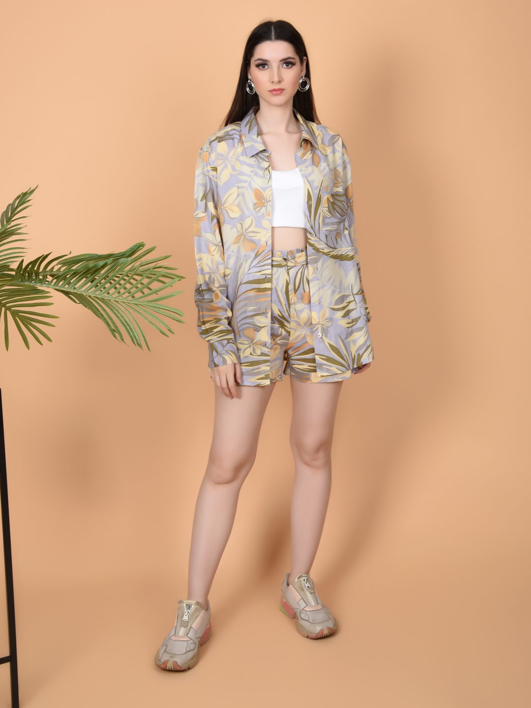 Women Floral Printed Co-ords Set-Alex Being Flawless