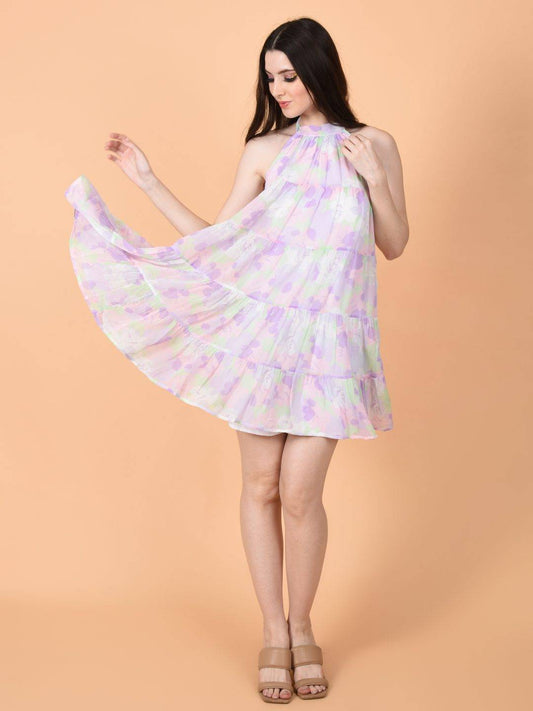 Flawless Multi Color Floral Print Dresses for Women | PIXIMINI