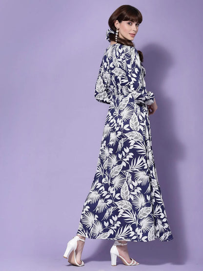 Flawless Women Floral Print Maxi Dress | TROPICAL Being Flawless
