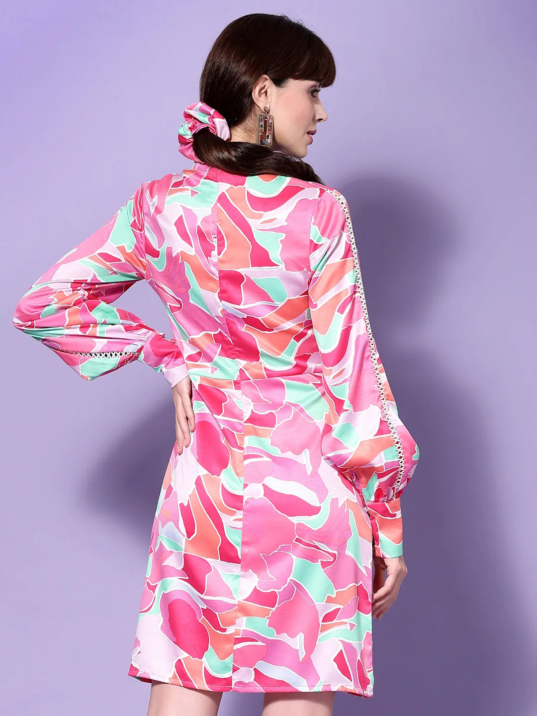 Flawless Women Multicolor Mini Dress | ROCKROLL
