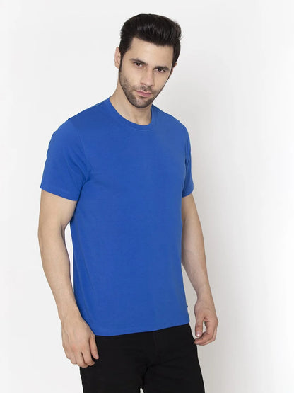 Flawless Men's Bold Blue T-shirt