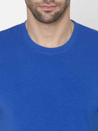 Flawless Men's Bold Blue T-shirt