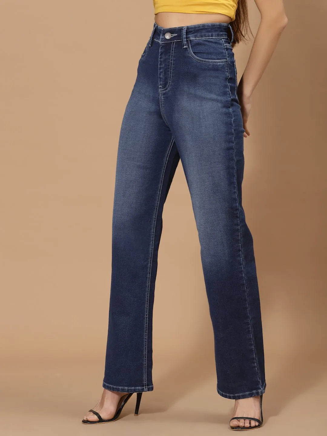 FLAWLESS WOMEN BLUE DENIMS DEPANT JEANS Being Flawless