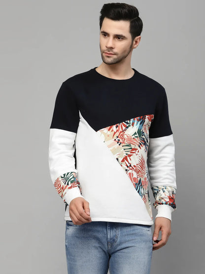 Flawless Men's Printed Sweatshirt | ADAM Being Flawless